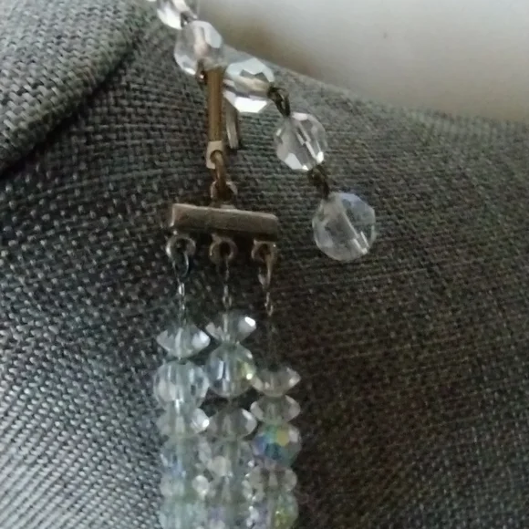 Vintage, Austrian Crystal, Tiered, Choker Necklace - Picture 15 of 16